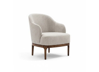 Modern living room armchair luxury design gray color lounge club gray