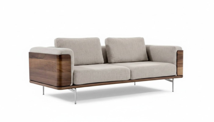 Designer sofa for living room modern color three-seater couches furniture