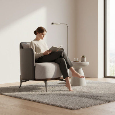 Armchair Cushion Seat Modern Design Lounge Luxury Living Room Furniture Sofas