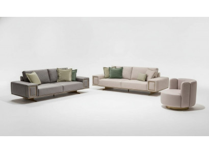 Sofa sets living room 4+1+1 set sofa set modern design furniture
