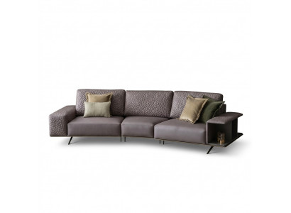 XXL sofa couch upholstery furniture rounded couch sofas big couches 363cm