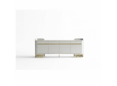 Sideboard Luxury Modern Design Living Room High-Quality Furniture Sideboard Mirror 2-piece Set