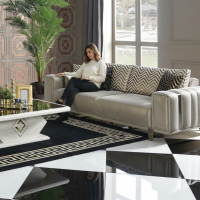 Luxury Furniture Sofa 2-Seater Living Room Couch Design Two-Seater Couches