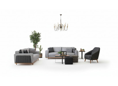 Luxury sofa set 3+2+1 modern couch sofa upholstery design lounge furniture