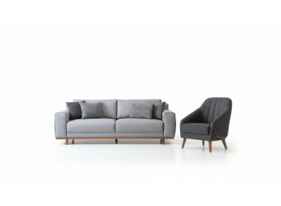 Sofa set Couch Upholstery Three-seater Couches 3+1 Sofa set Living room