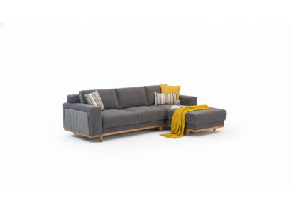 Luxury L-shaped corner sofa for living room, modern design, new and high-quality furniture