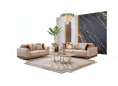 Luxury Living Room Set Suite 3+2 Seat Sofa Sets Seat Cushion Suites