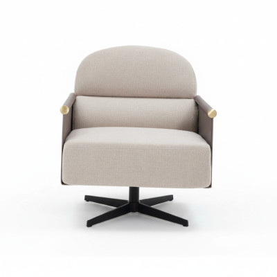 Stylish chair luxurious lounge club swivel chair design living room