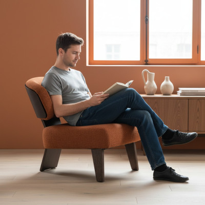 Designer lounge chair conference chair office chair living room armchair