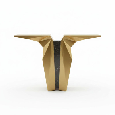 Wood Modern Furniture Console Table Gold Table Style Design Console New