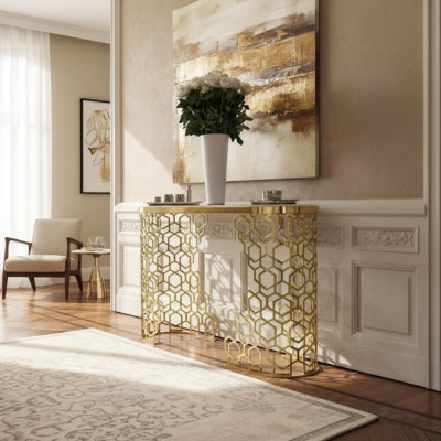 Luxury Console Design Console Table Furniture Sideboard Decoration Gold
