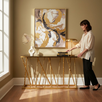 Console table design stainless steel table console tables luxury table new