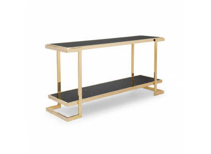 Living room console table modern luxury stainless steel table console gold