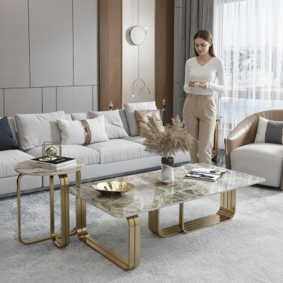 Coffee table side table living room side table modern tables