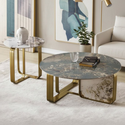 Coffee table living room design furniture table luxury side table modern