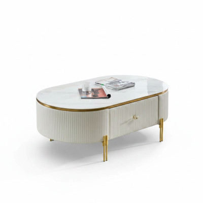 Luxury modern coffee table desk design coffee table living room side table