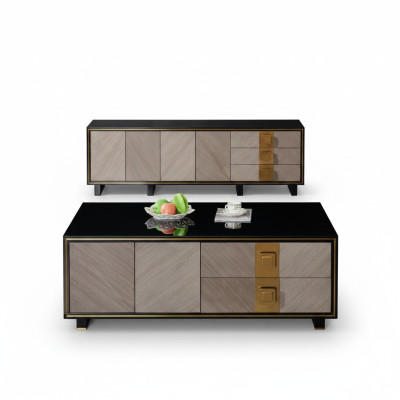 Living room design tables furniture luxury side table wood modern coffee table