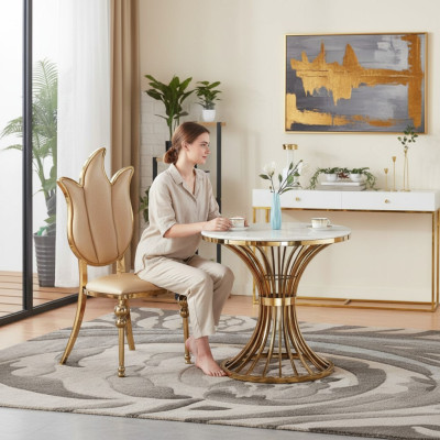 Table dining table modern side table design living room wood furniture