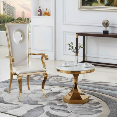 Coffee table luxury modern design table living room side table 60x54