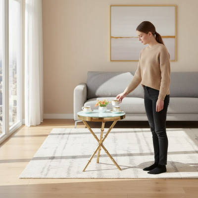 Side table coffee table sofa table designer table living room table new
