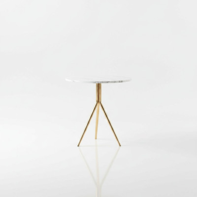 Round coffee table side table designer table living room