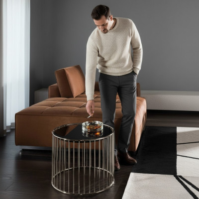 Side table table design coffee table living room design modern stainless steel