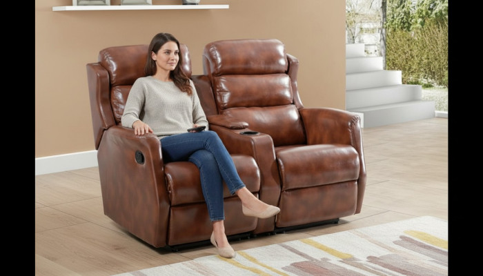 Sofa 2-seater living room upholstered sofa modern style new design two-seater
