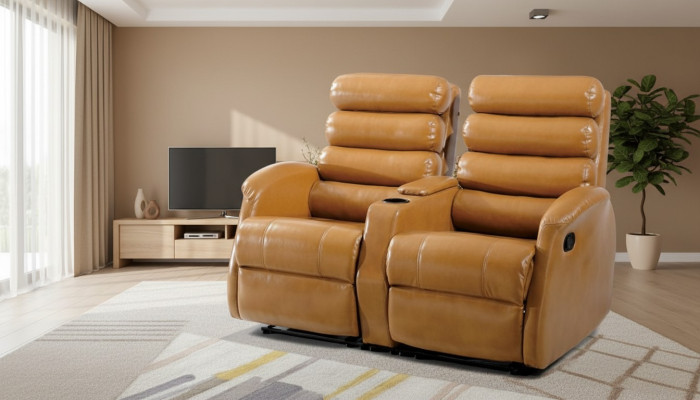Sofa Luxury Brown Living Room Modern Design Couches Furniture New