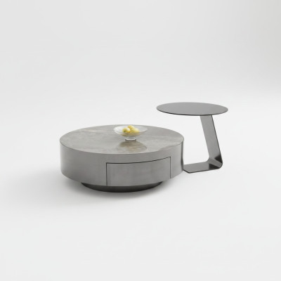 Side table tables designer living room coffee table set 2 pcs. furniture