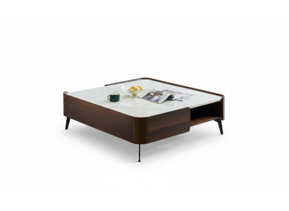 Luxury Italian coffee living room table real wood designer tables furniture