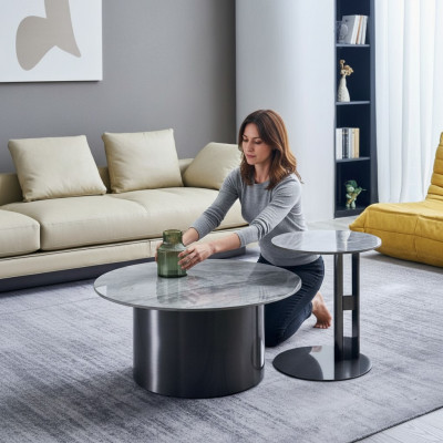 Coffee table, table, modern living room, coffee table, side table, new.