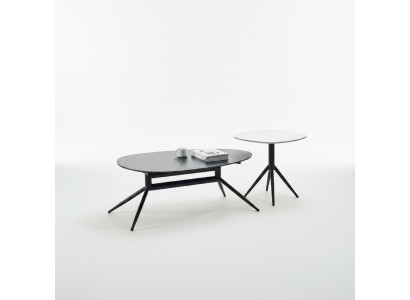 Set of 2 coffee tables side table designer living room table