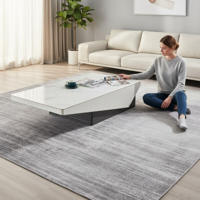 Modern luxury designer coffee table living room table side tables wood