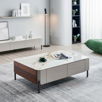 Coffee table, designer side table 80x40, modern coffee tables