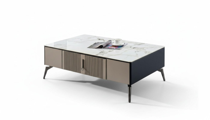 Coffee table living room design furniture table luxury side table wood modern