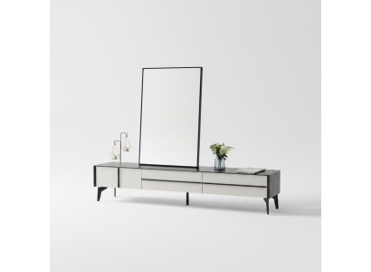Living room sideboard wood modern furniture lowboard rtv tv cabinet furniture