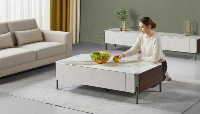 Coffee table, table, furniture, luxury side table, wood, modern living room design