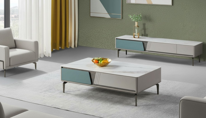 Coffee table table design tables living room wooden table gray new