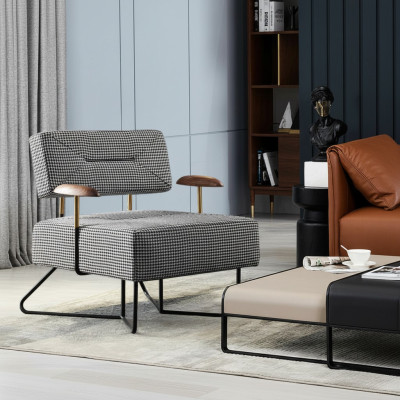 Armchair Chair Upholstery Television Textile Wood Fabric Design Lounge Club Relax