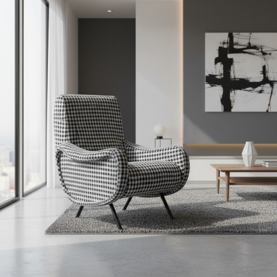 Armchair Design Modern Living Room Luxury Upholstered Armchair Furniture Relax Club