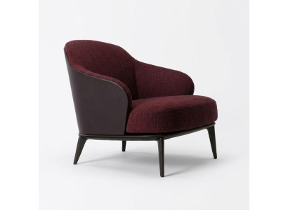 Designer armchair conference chair dining chair office chair in red new