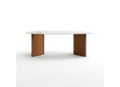 Dining room table oval designer luxury tables wood modern 200x100 oval