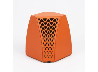 Living room coffee table orange style modern material wood luxury