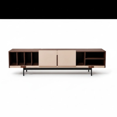 Living room modern TV cabinet furniture RTV stand wood design cabinets