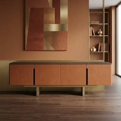 Sideboard wood lowboard dining room design luxury modern furniture TV stand
