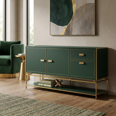 Dining room sideboard, modern style, wood material, new luxury design dresser