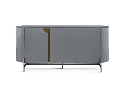 Dining room sideboard gray luxury style modern design furniture wood dresser