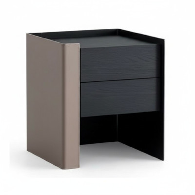Black Nightstand Designer Nightstand Bedroom Wood Furniture New