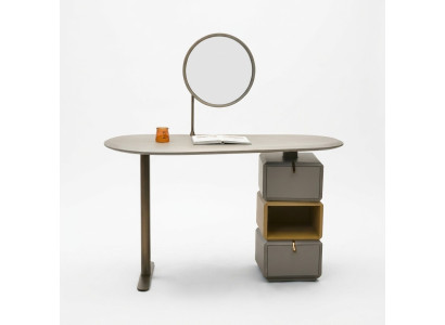 Design dressing table with mirror luxury bedroom furniture 2-piece sideboard