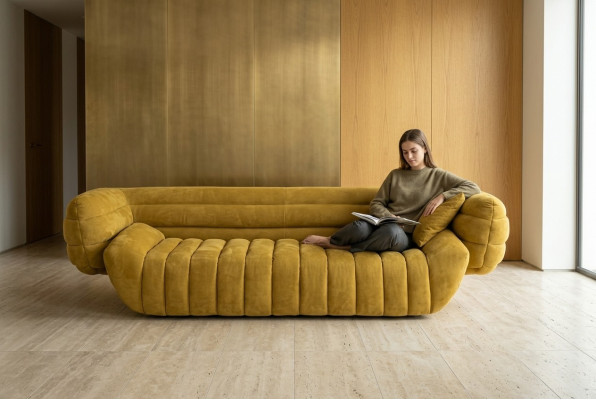 Living room sofa, 4-seater sofas, luxury upholstered sofas, luxury designer couch.